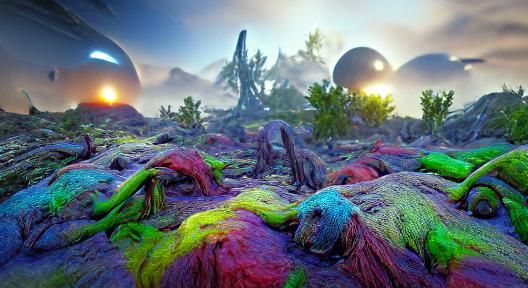alien landscape