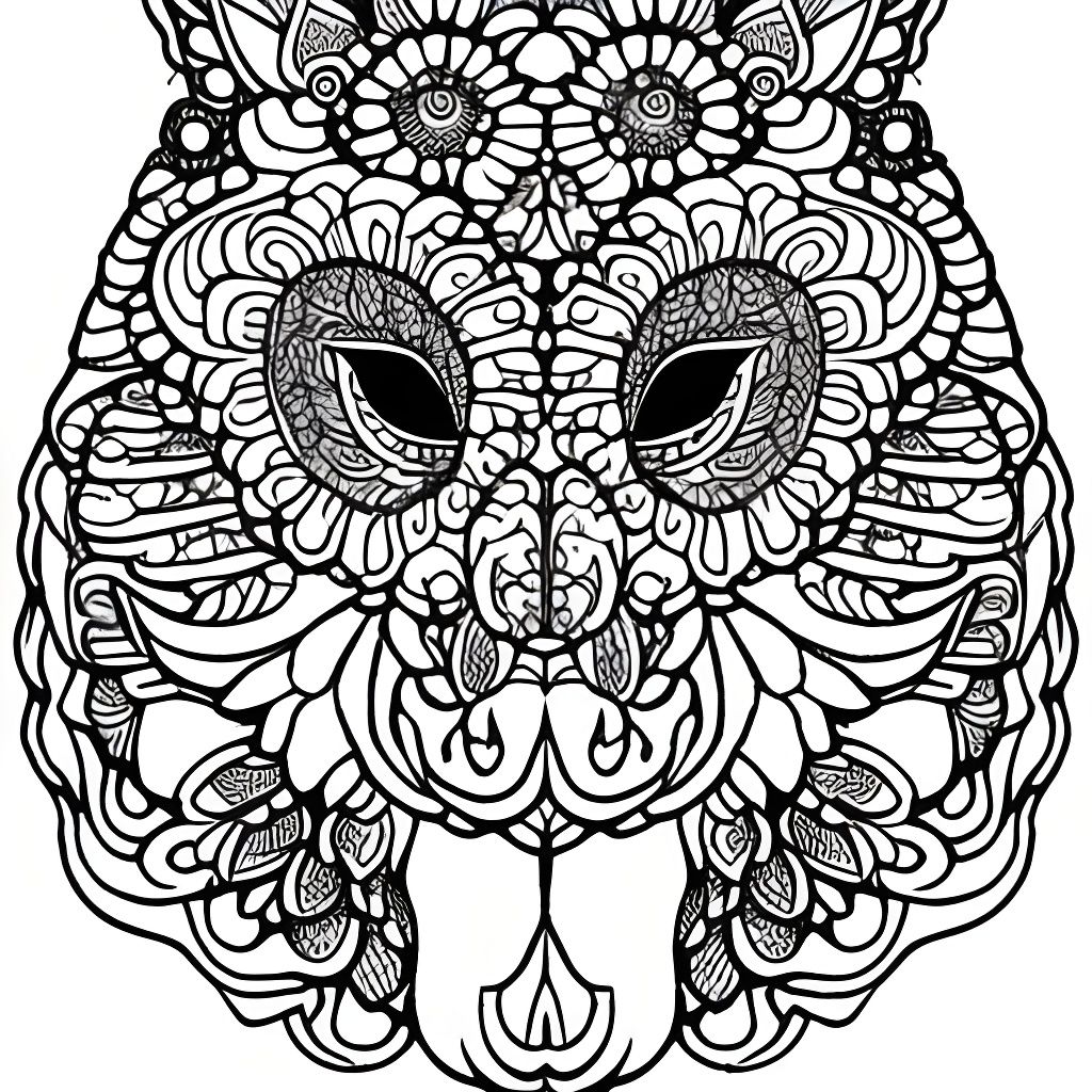 Coloring pages - AI Generated Artwork - NightCafe Creator