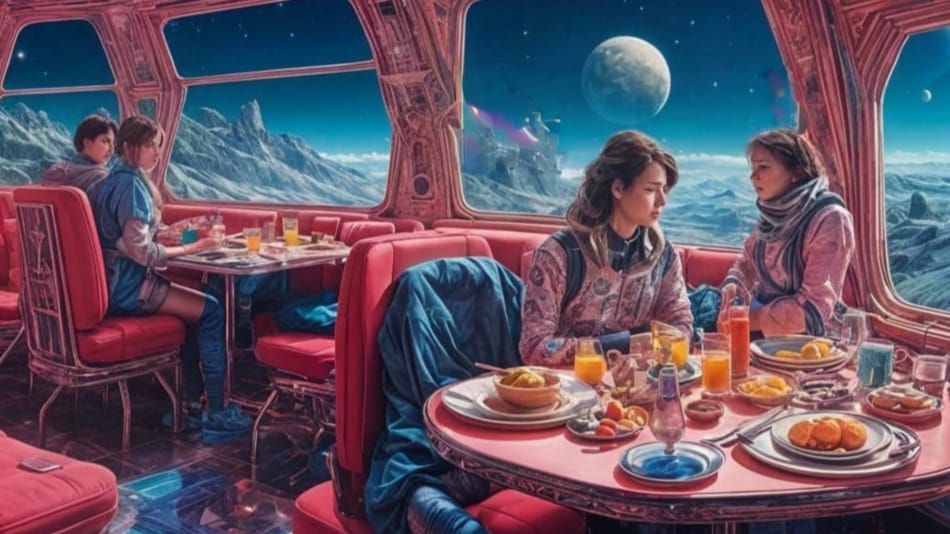 Deep Space Diner on the 2nd moon of Kaliphasis 3

