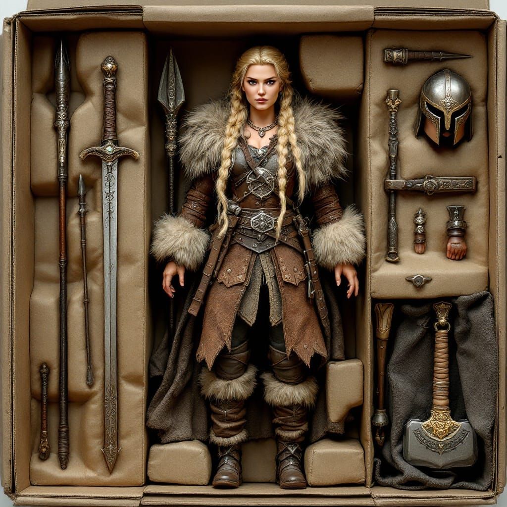 A Nordic warrior   by @Dame