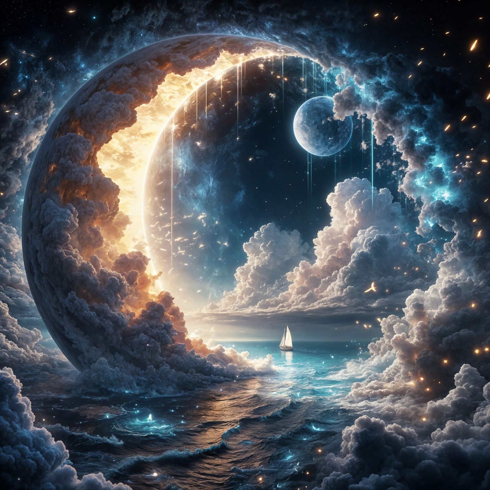 broken moon   by @Smrexx