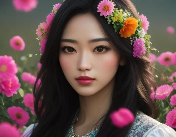 Flower fall