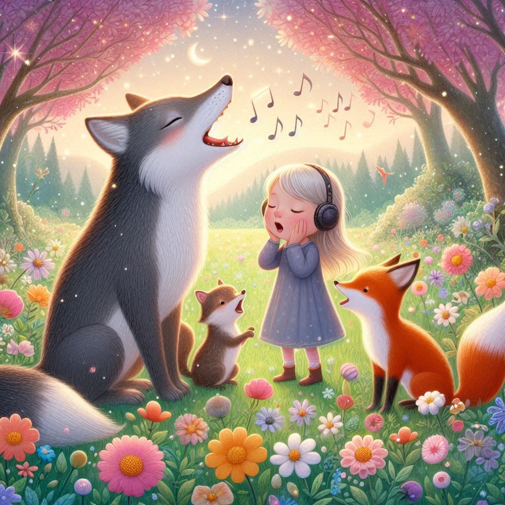 I hear the wolf, the fox and the weasel singing