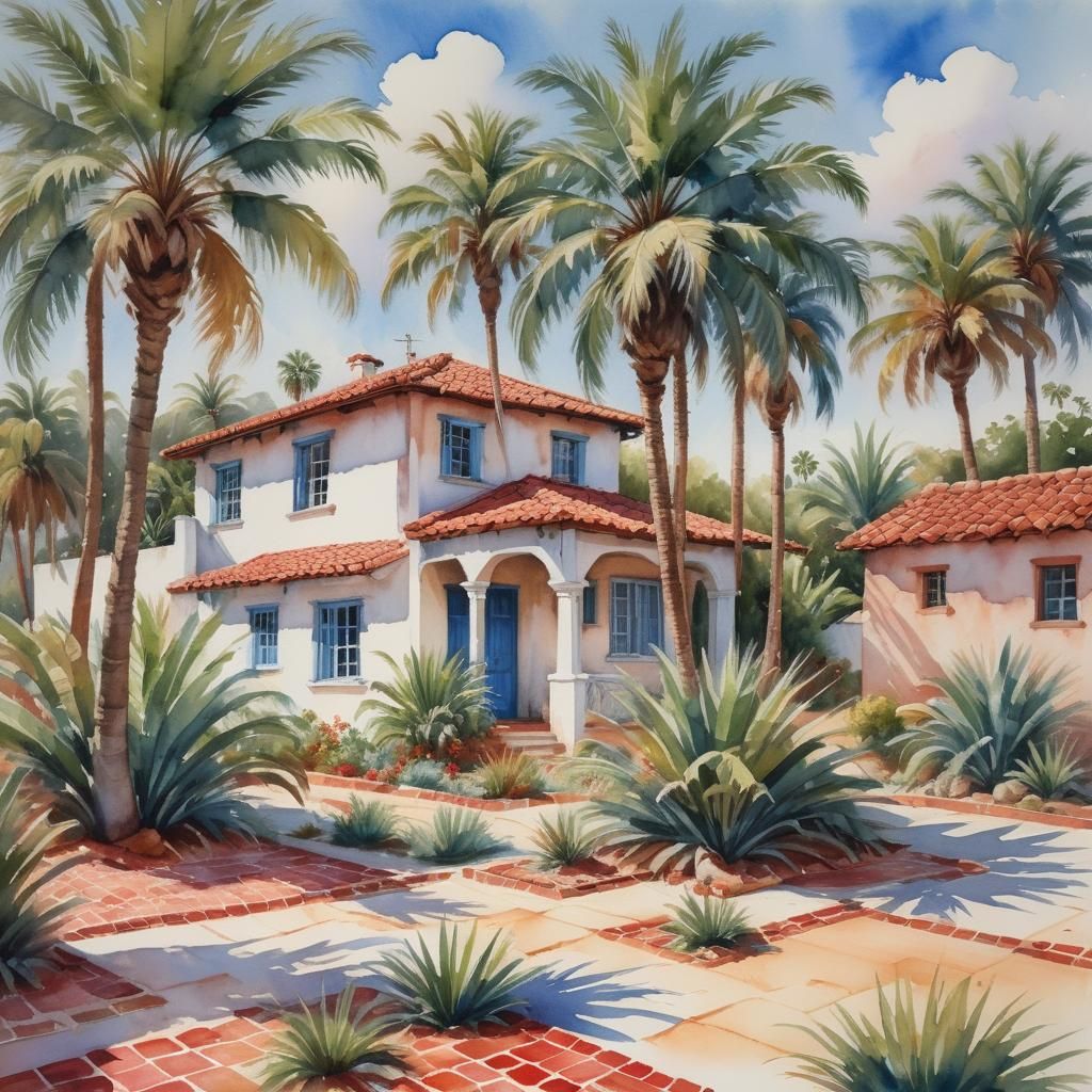 Palm Trees  by @Magpie Morrigan