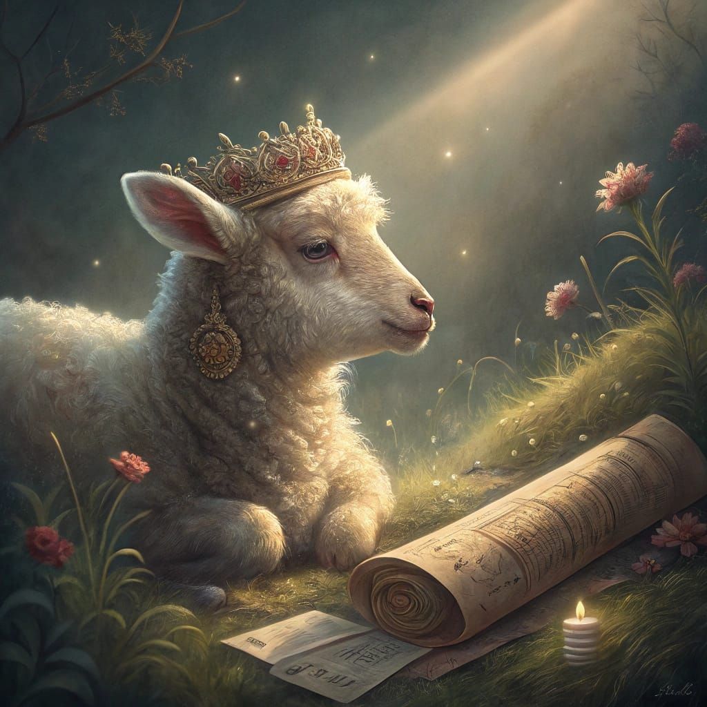 Worthy is the Lamb to Open the Scroll  by @Arel