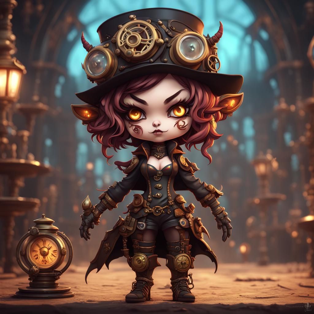 Steampunk gnome  by @That Guys ZB