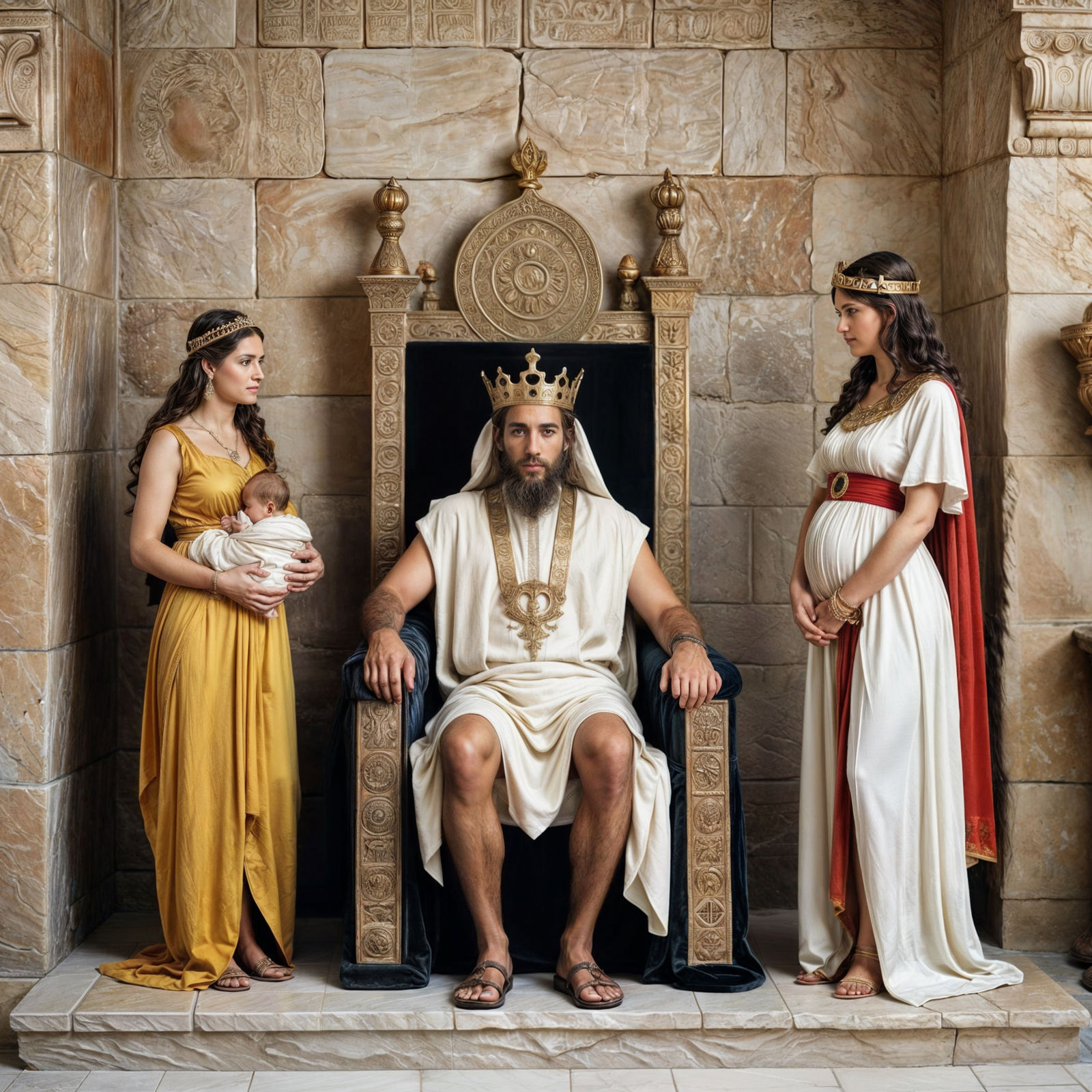 Solomon - Two women, one baby