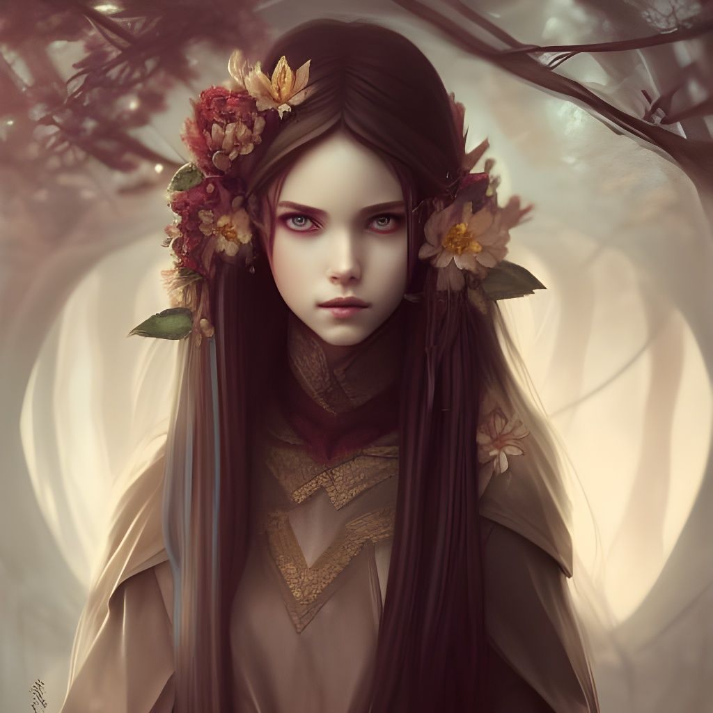 Flower Girl  by @Maarten Smeets