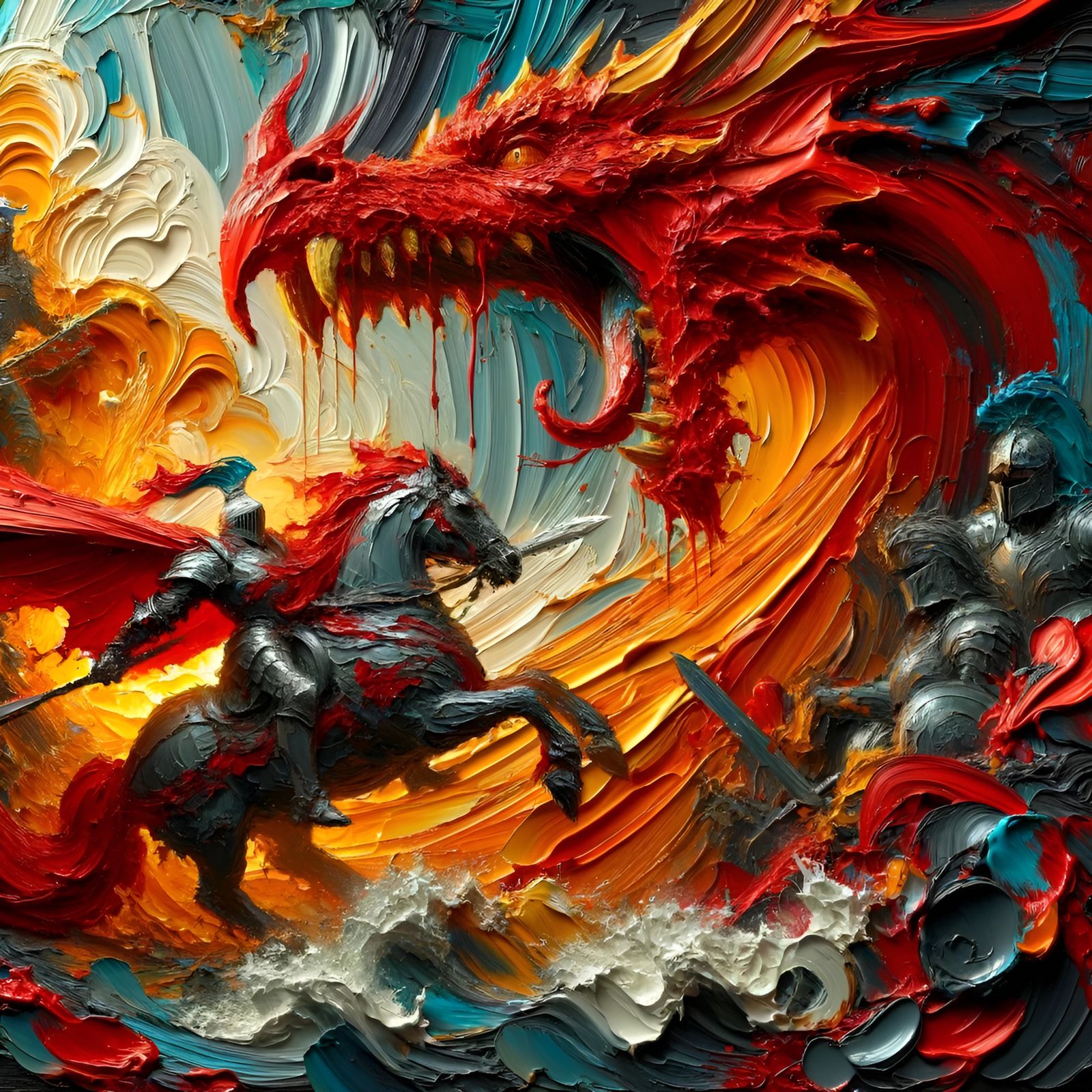 Saint George and the Dragon