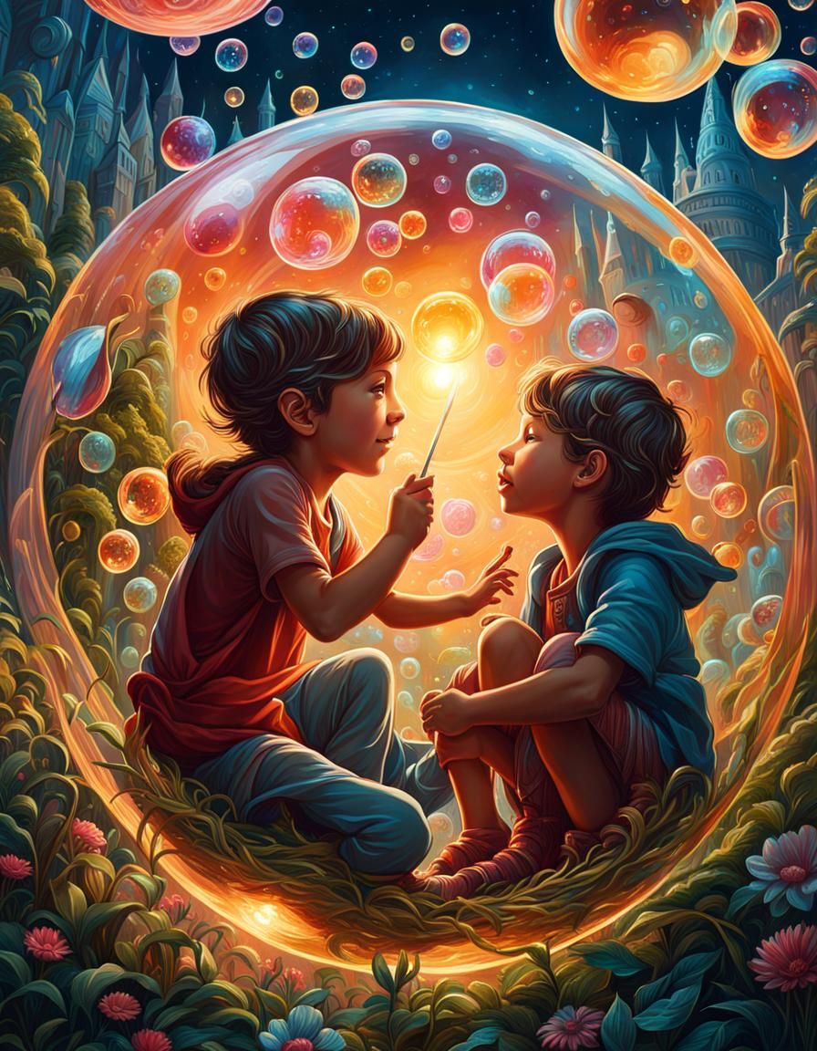 Bursting Bubbles : Utopian Worlds Series