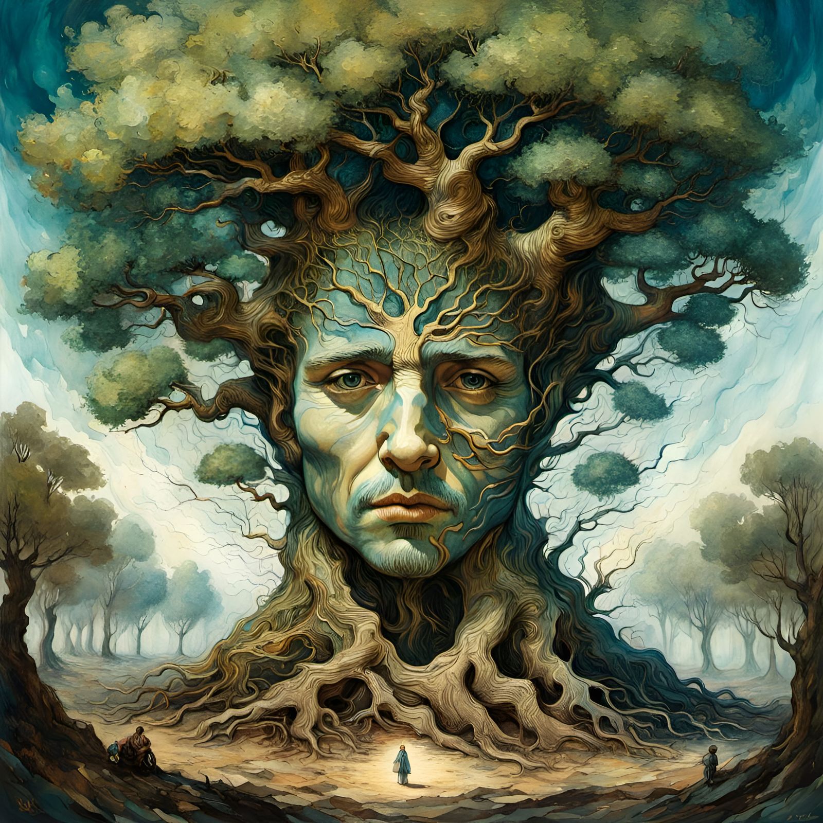 TREE OF LIFE MAN  by @JustBubu