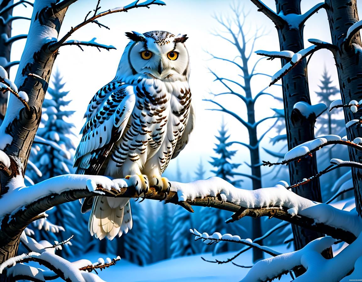 The polar owl!  by @Paul G