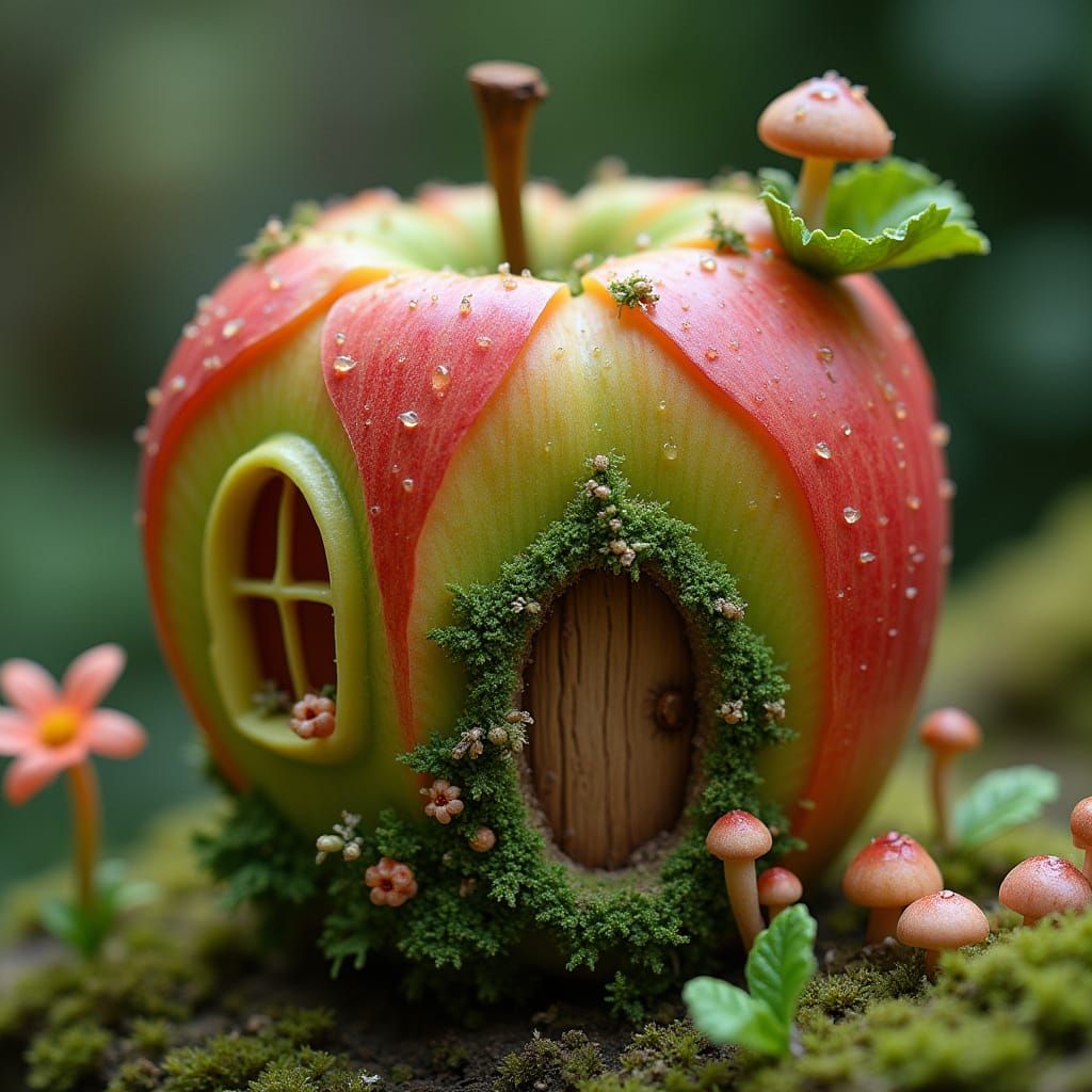 Fairy house   by @Elkiedoos 