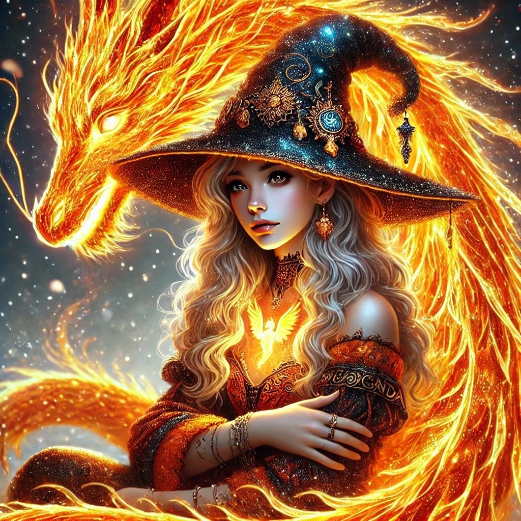 The Fire Dragon's Embrace  by @BetaPrime