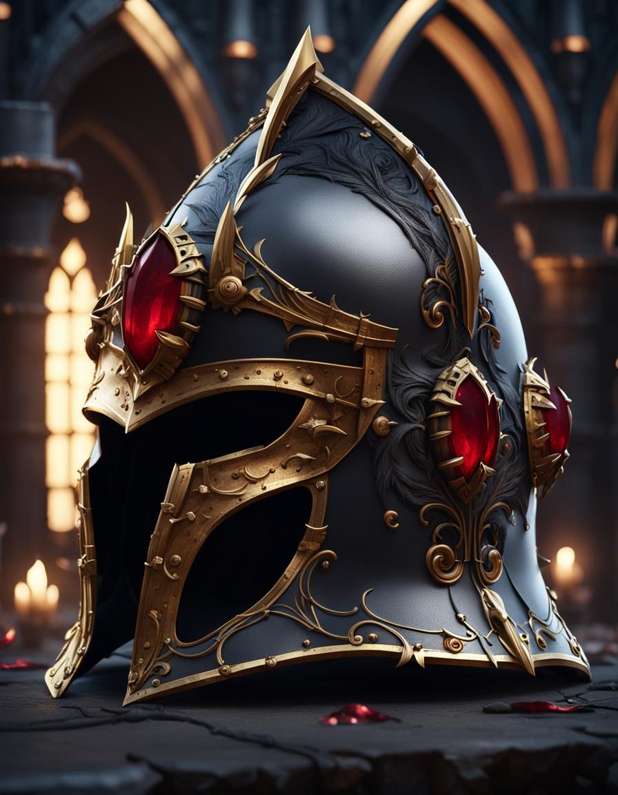 The Blood Helm of Vlad Tepes  by @Boxingjedi