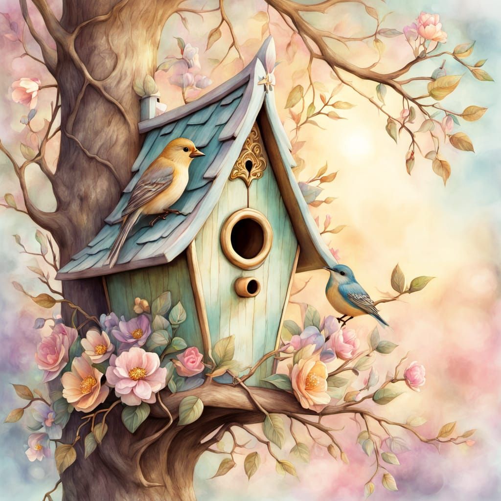 Birdhouse  by @Chirminth