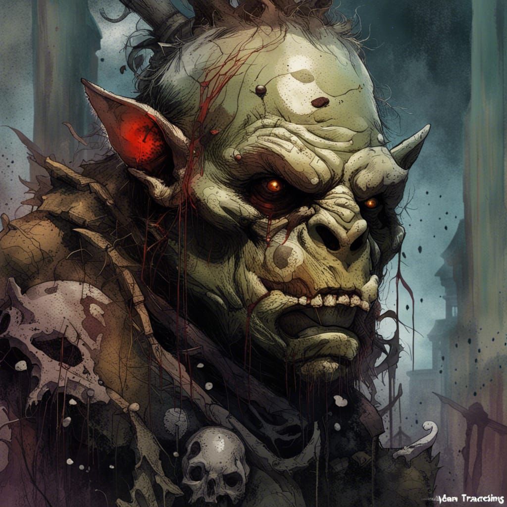 Orc waiting for Dusk