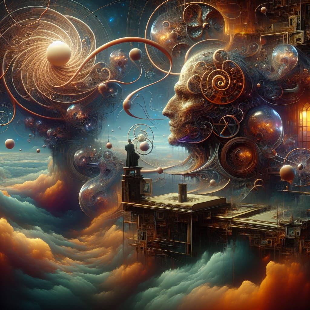 Create an image that activates the fantasy life of the viewe...