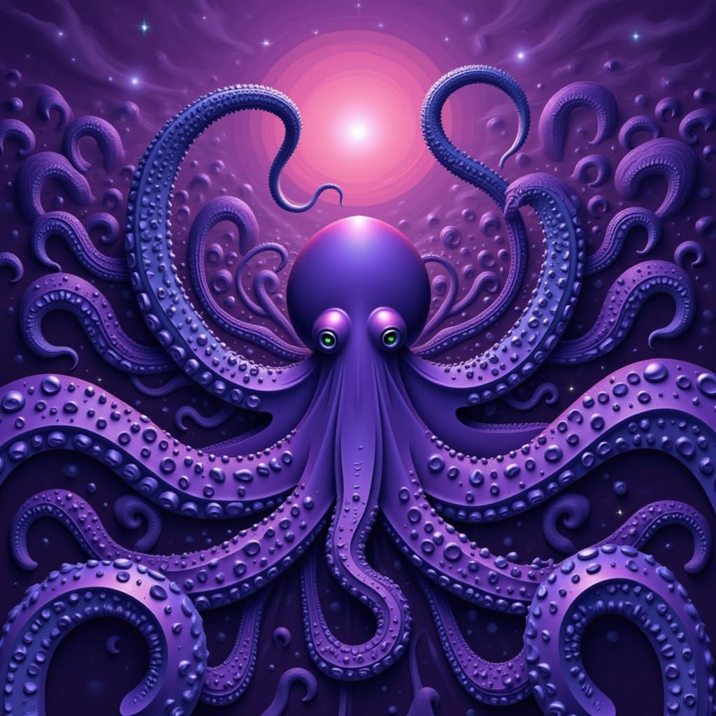 Purple Octopus