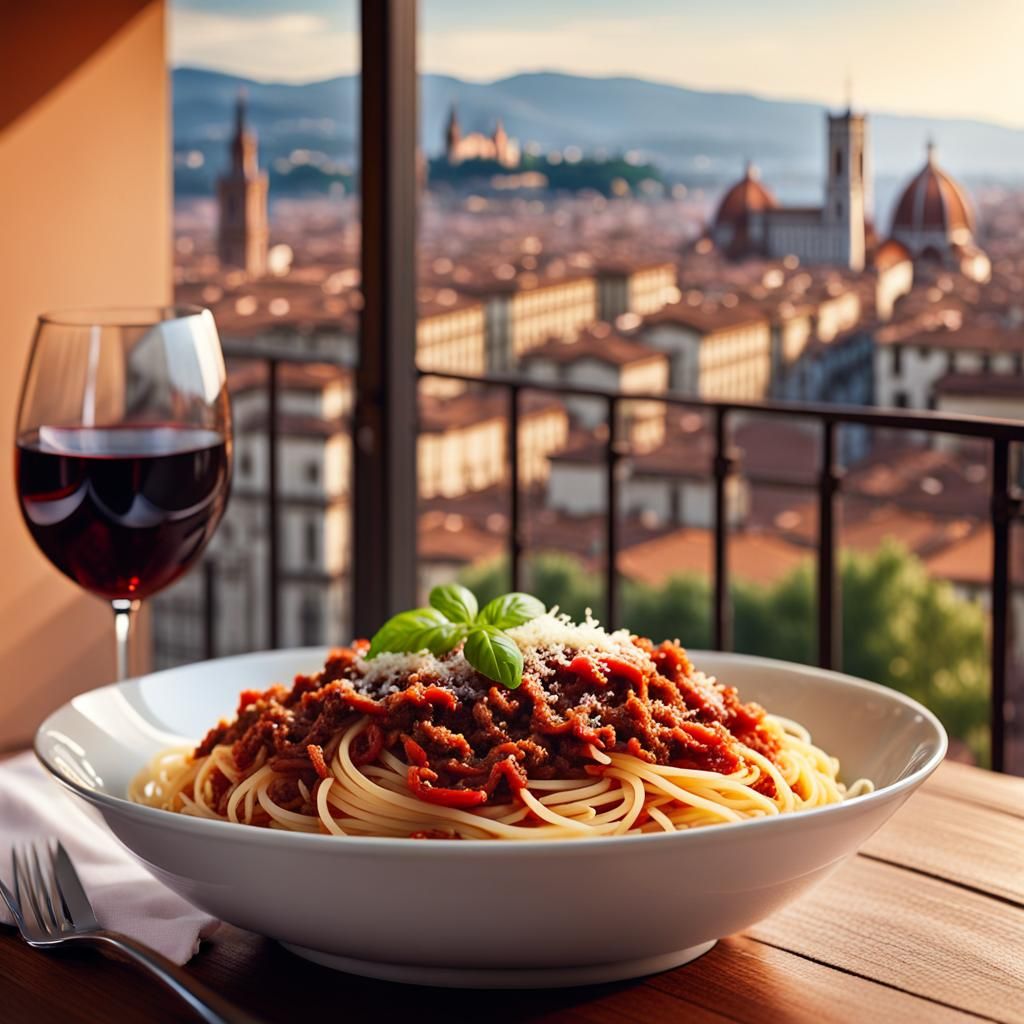 Bolognese in Florence AI Generated Artwork NightCafe Creator