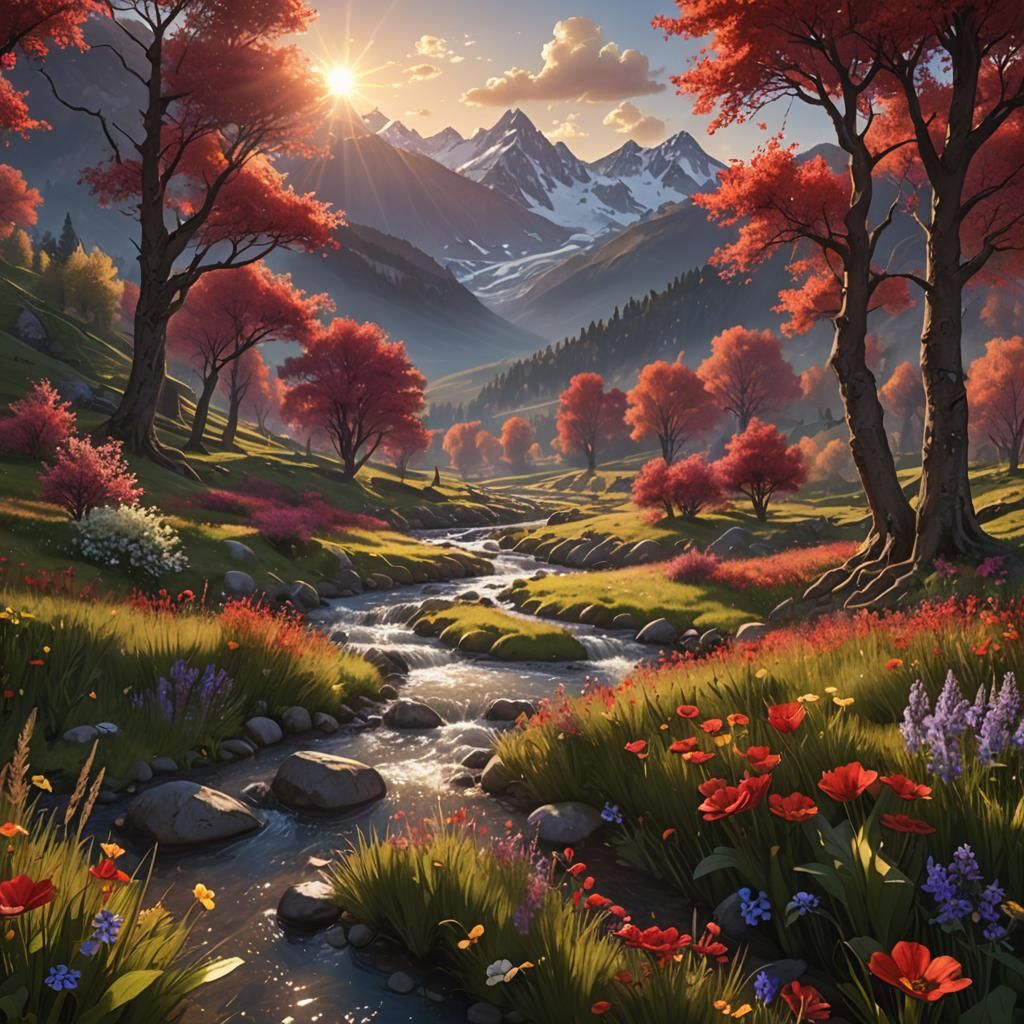 The Valley of Tranquility.