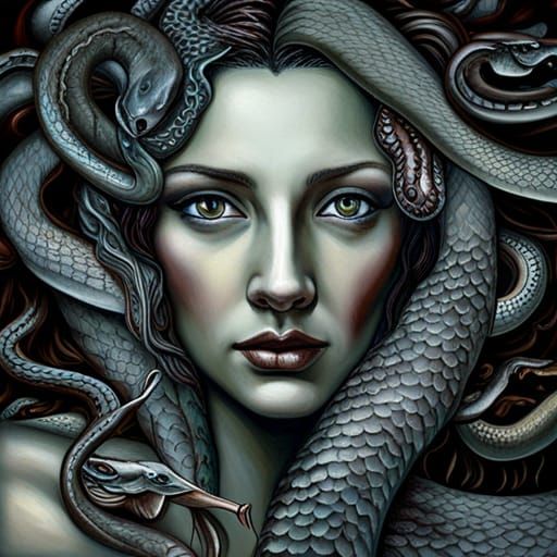 Medusa - AI Generated Artwork - NightCafe Creator