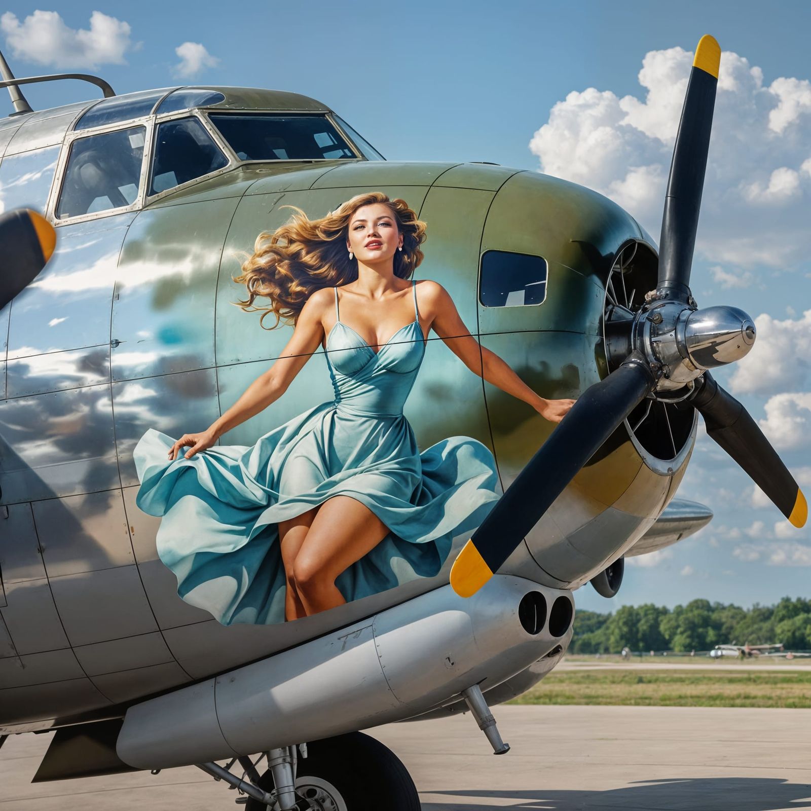 She Flies Again  by @Mog