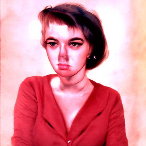 Portrait of your worst ex-girlfriend in 1962