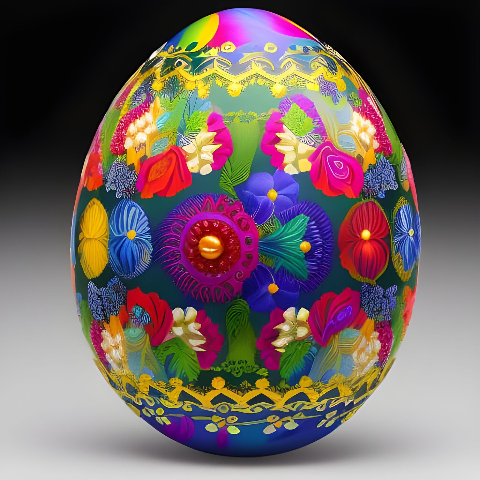 Easter Egg  by @Dabbler