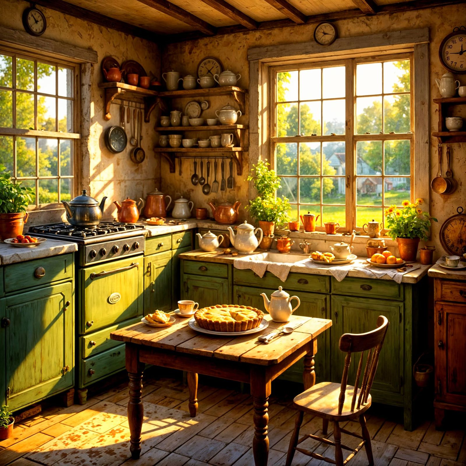 a nostalgic, lived-in feel.  by @Joli Coeur