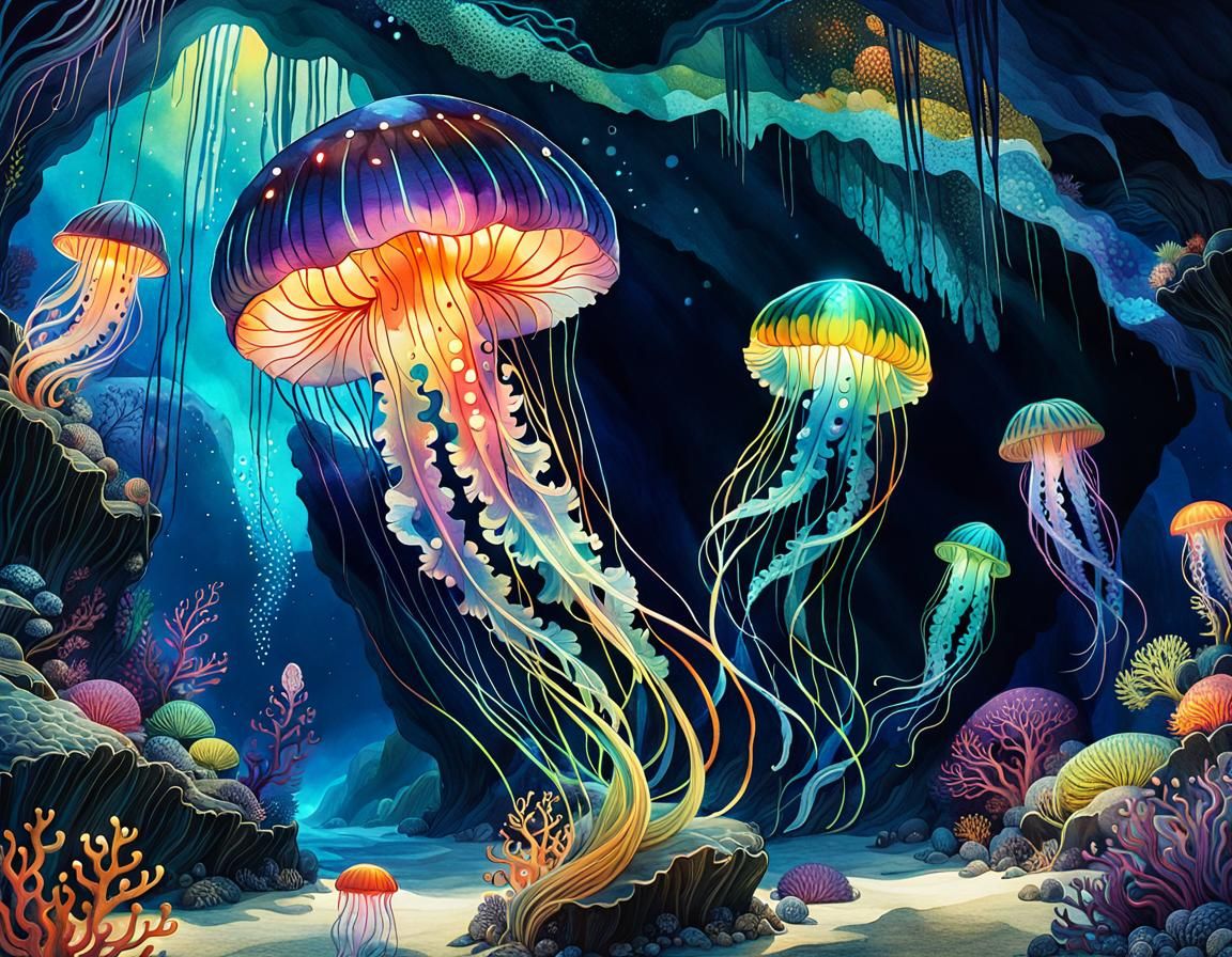 Rainbow Jellyfish