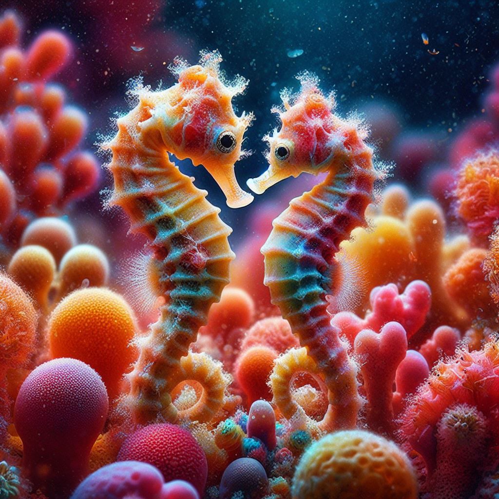 2 Seahorses