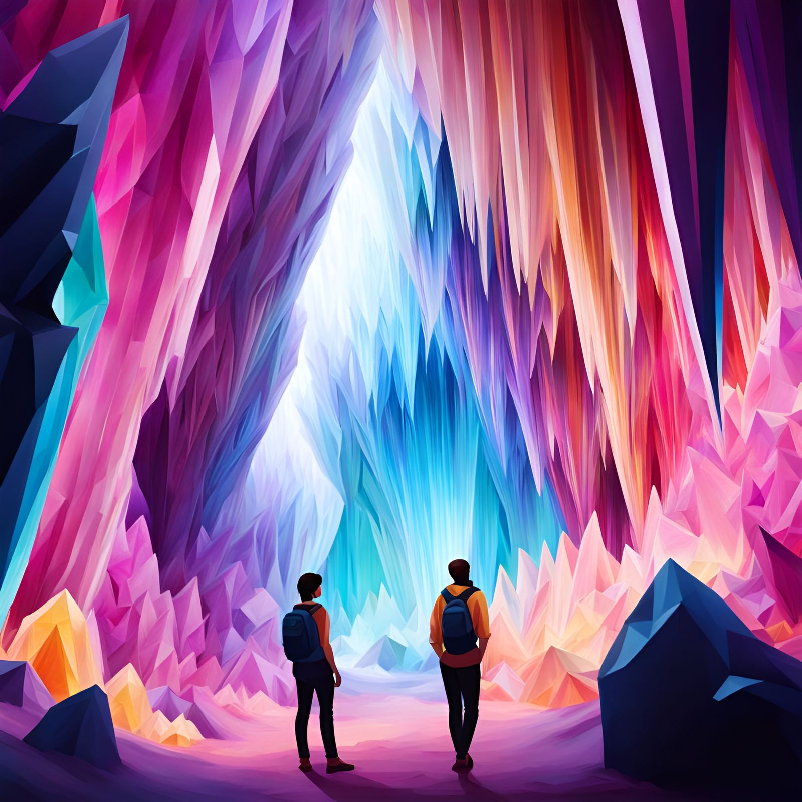Colorful Crystal Caverns =]