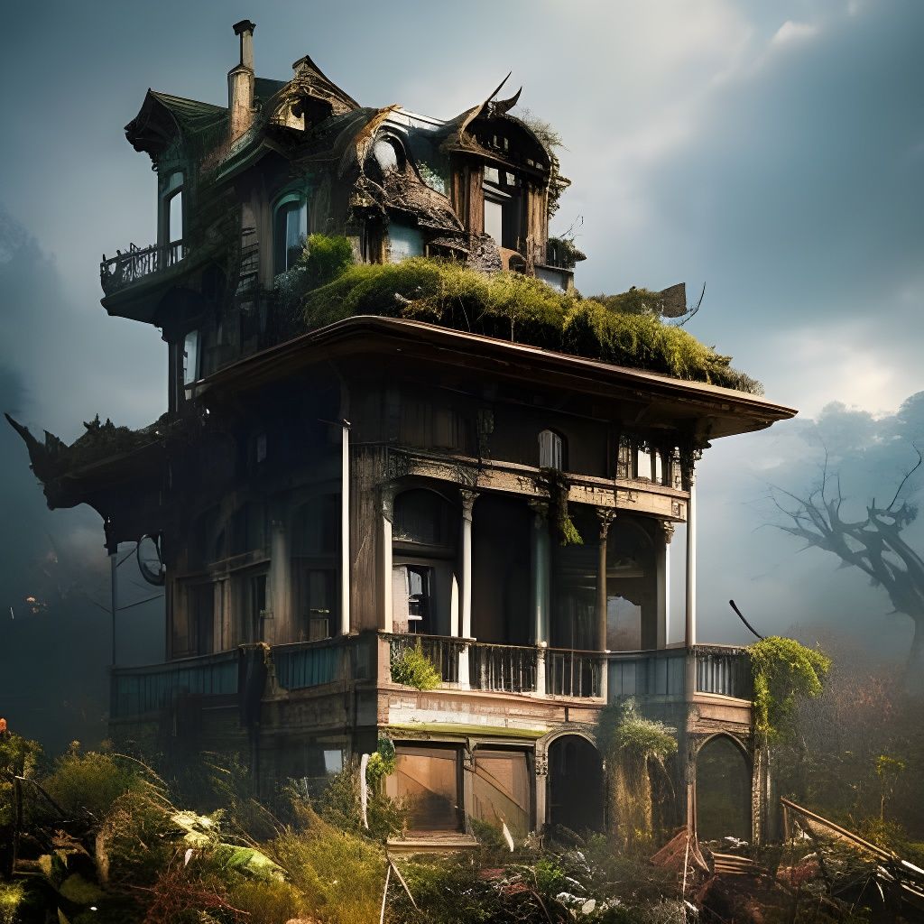 Abandoned Summer Home  by @Chief_Runs-with-scissors