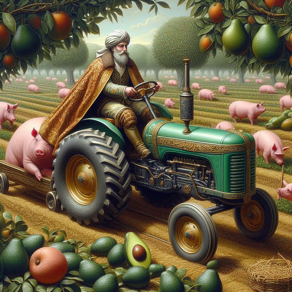 The Pasha and his Pig