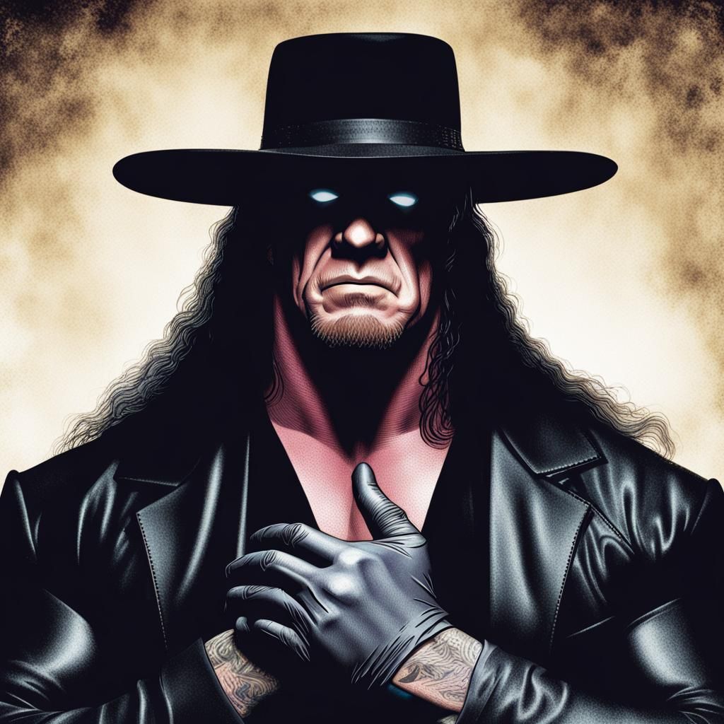 The Undertaker - AI Generated Artwork - NightCafe Creator