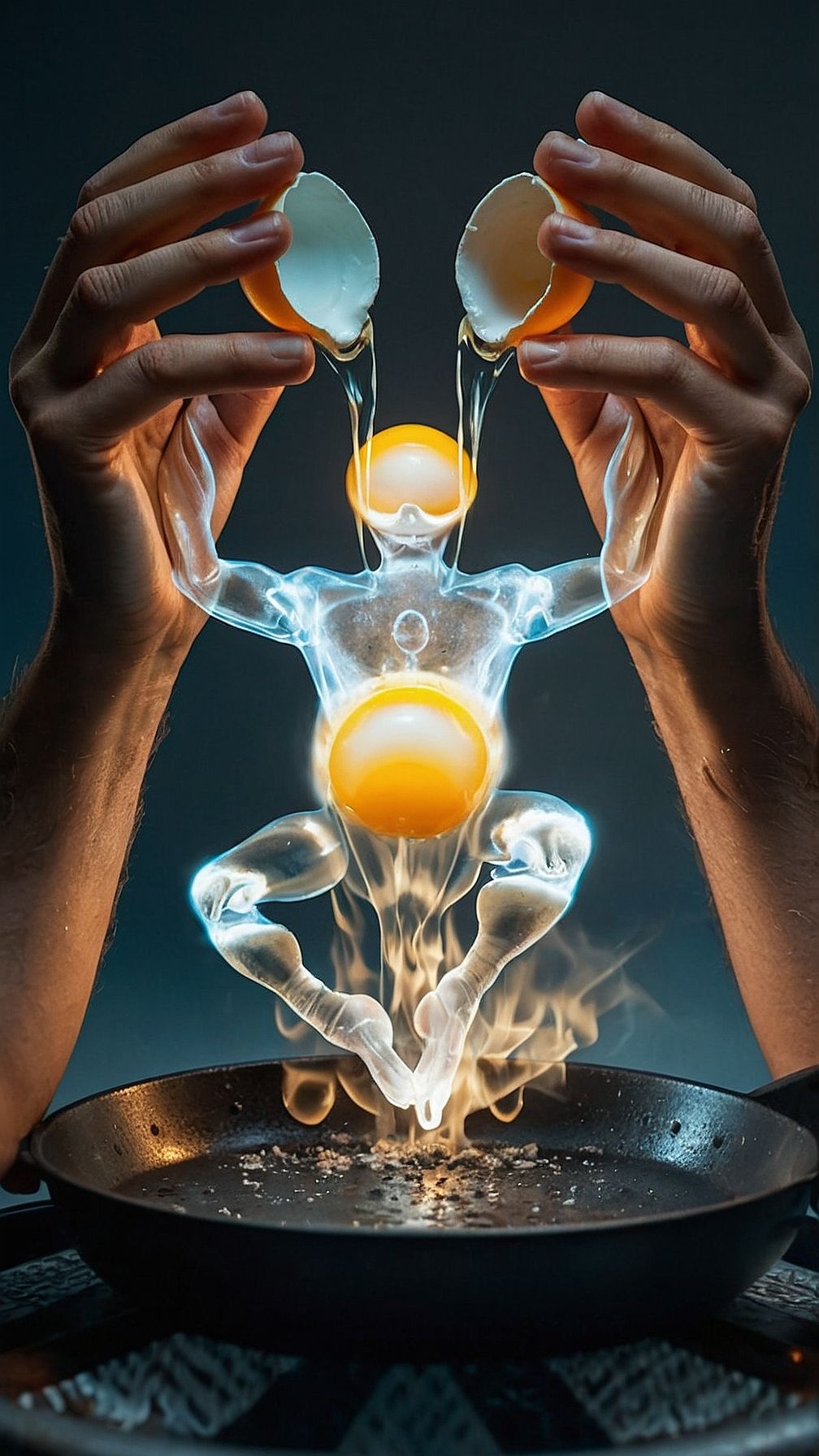 Egg Yolk Art?