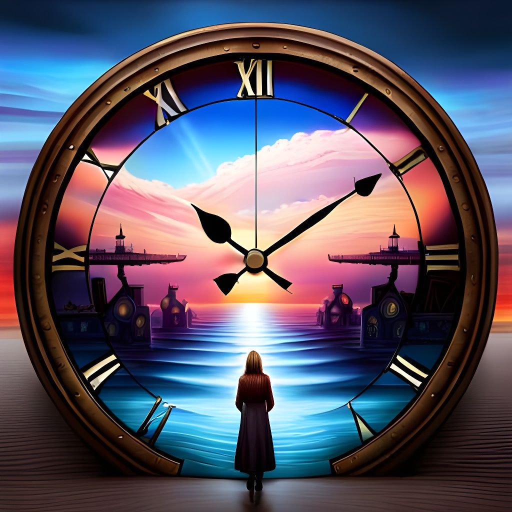 Entering the time portal  by @Chirminth