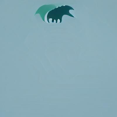 Godzilla minimalist iconography
