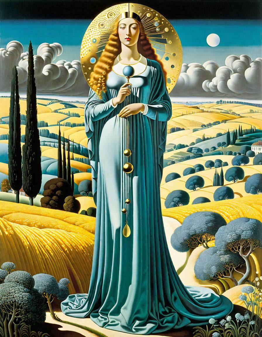 Mary 1  by @Friya