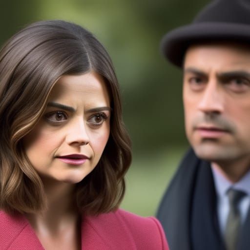 Jenna Coleman Clara Oswald Doctor Who Insanely HyperRealisti...