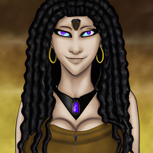 beautiful Anunnaki woman