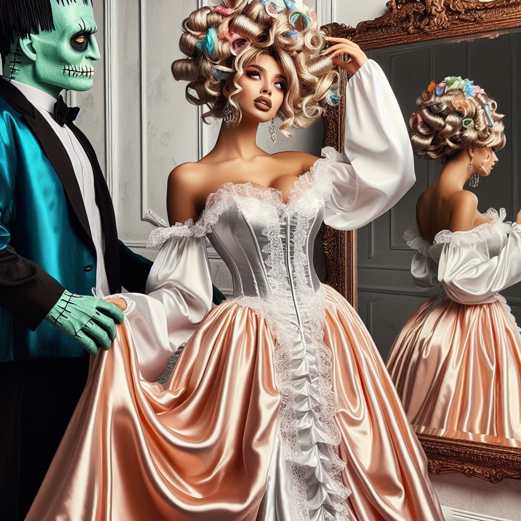 Mistress Frankenstein POMPÖÖS Couture. Mistress Frankenstein...