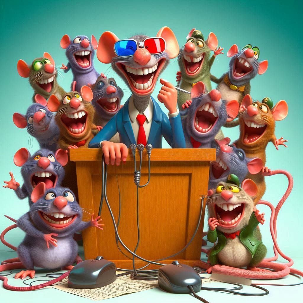 The rat race is over. The rats won! - 01