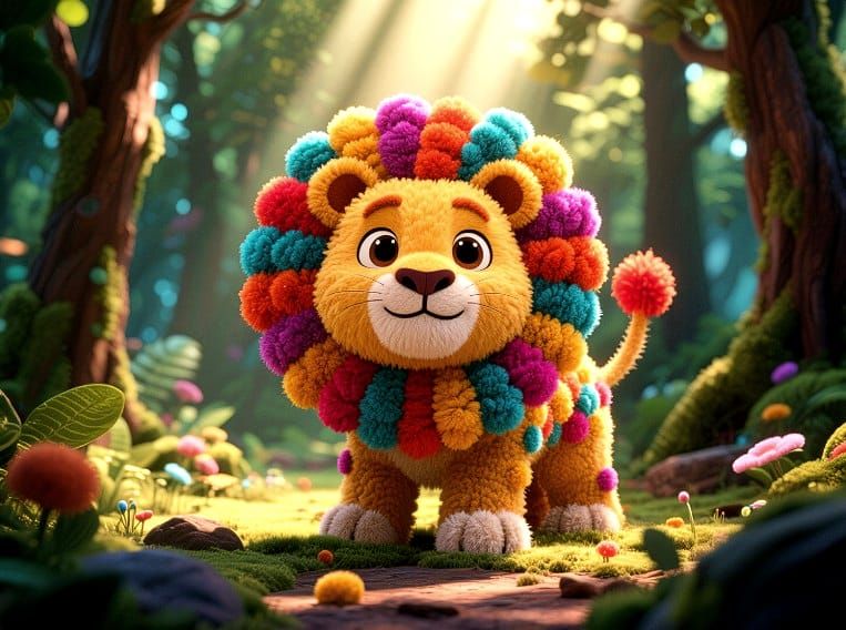 7/31/2025-Quest 1 Entry 4 Textured Pom Poms Art By Archangel...