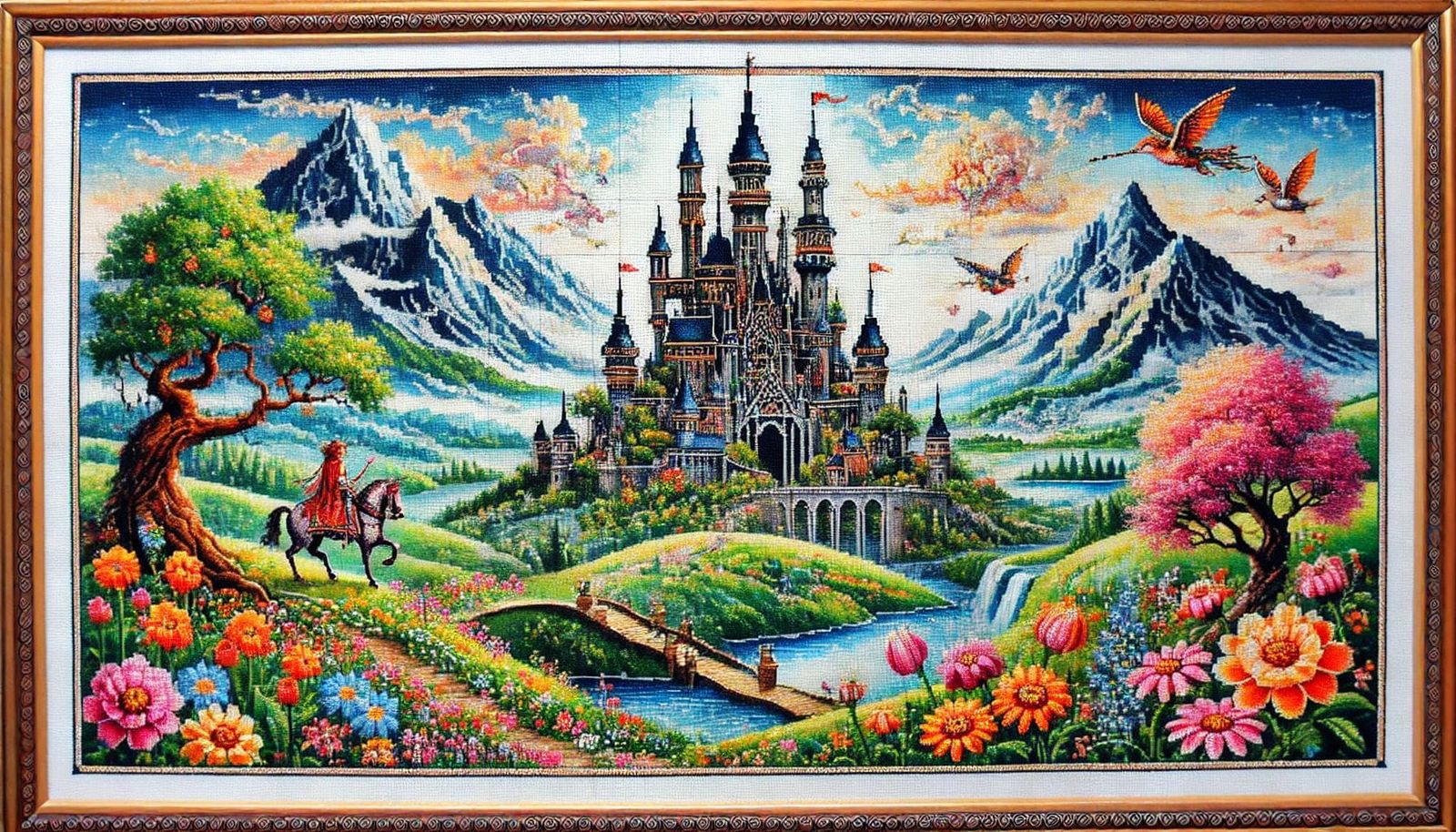 Middle Earth in cross-stitch #3