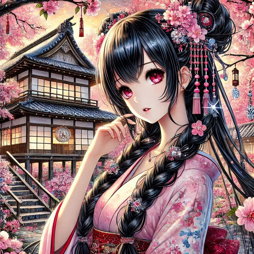 Anime Girl   by @Hennie