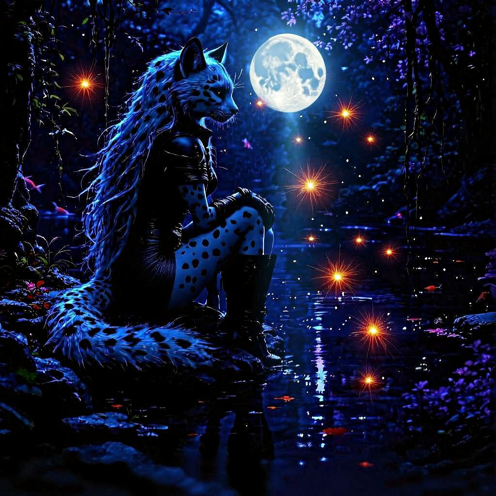 Purrfect Moment with My Thoughts