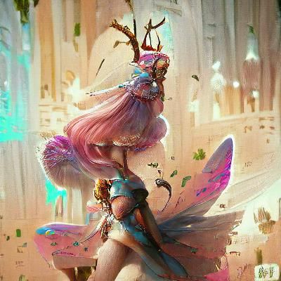 Lantana, the Fairy Princess - AI Generated Artwork - NightCafe Creator
