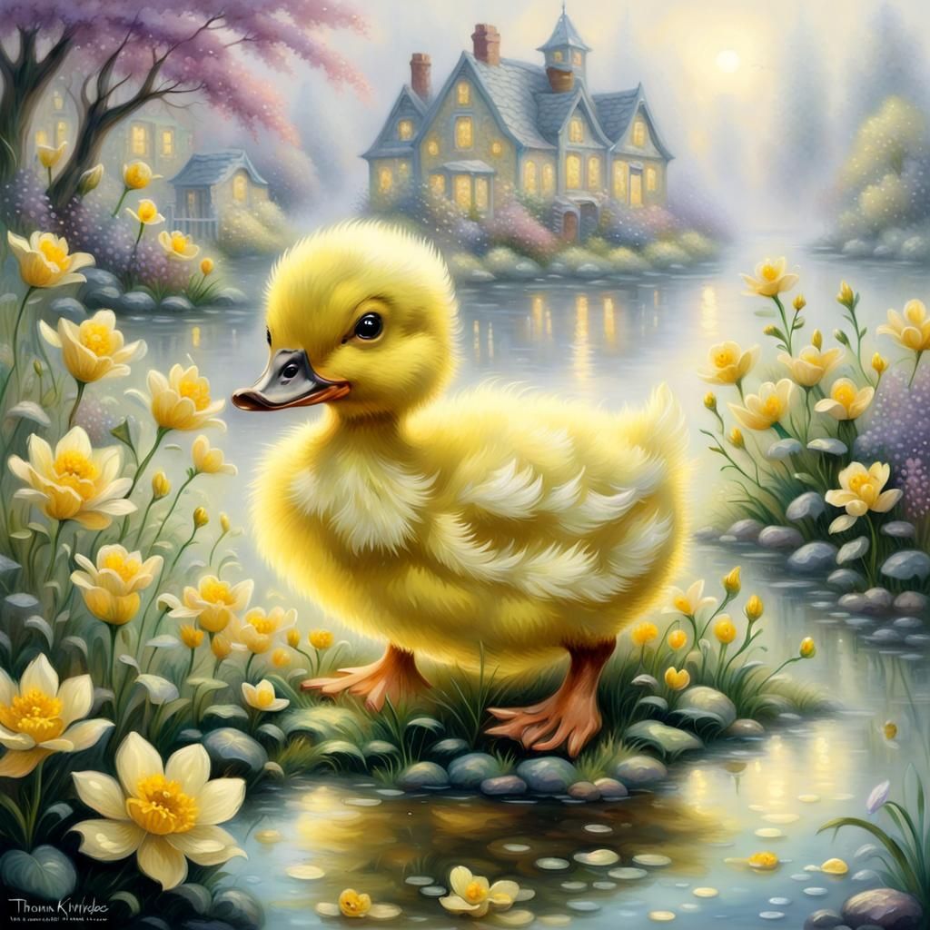 fluffy yellow  by @JFT97